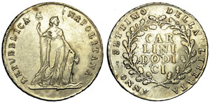 Napoli (1799) Piastra anno VII - ... 