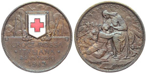 10 Centesimi 1915 Croce Rossa - ... 
