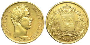 Francia 40 Franchi 1830 W - ... 