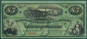 Argentina 5 Pesos Boliviano ... 