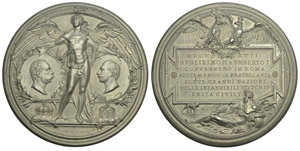 Umberto I Medaglia a ricordo ... 