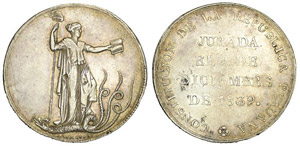 Perù - Medaglia a ricordo della ... 