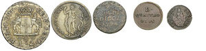 Genova (1637-1797) Lotto di 5 ... 