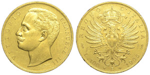 100 Lire “Aquila Sabauda” 1905