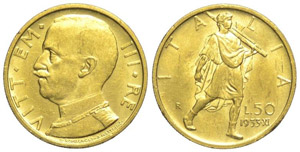 Regno d’Italia 50 Lire ... 