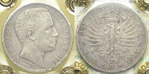 2 Lire “Aquila Sabauda” 1903 - ... 