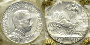 Lira “Quadriga Veloce” 1910 - ... 