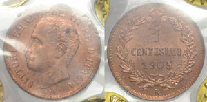 Centesimo “Valore” 1905 Cifra ... 