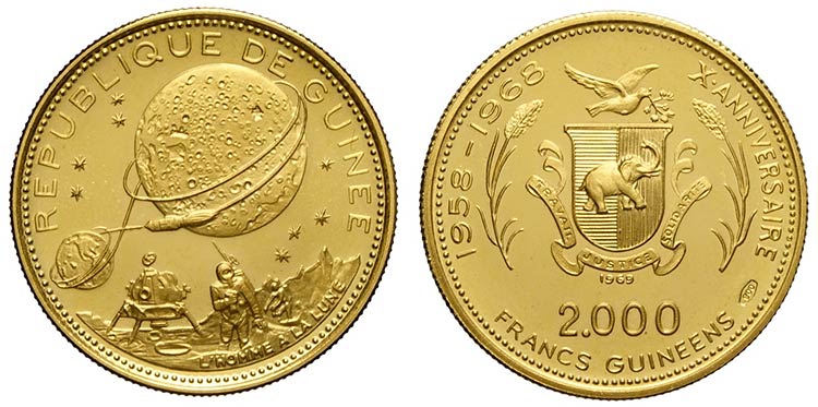 Guinea, Republic, 2000 Francs ... 