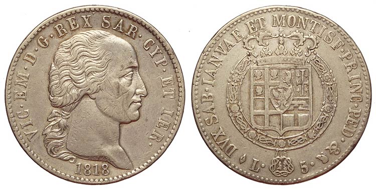Savoia, Vittorio Emanuele I, 5 ... 