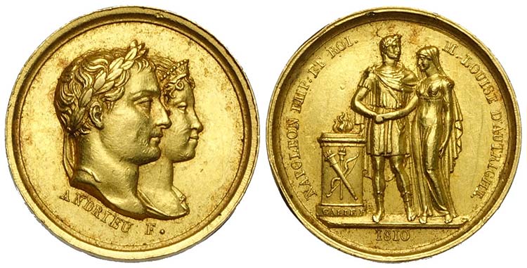 Napoleone I - Medaglia 1810 ... 