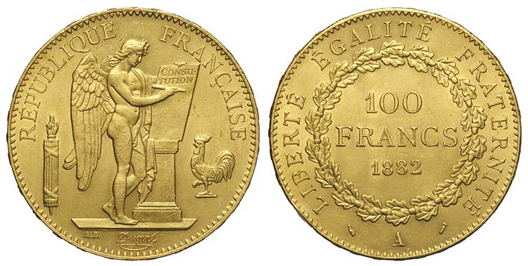 France, Republic, 100 Francs ... 