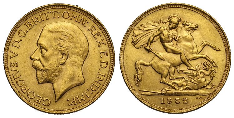 South Africa, George V, Sovereign ... 