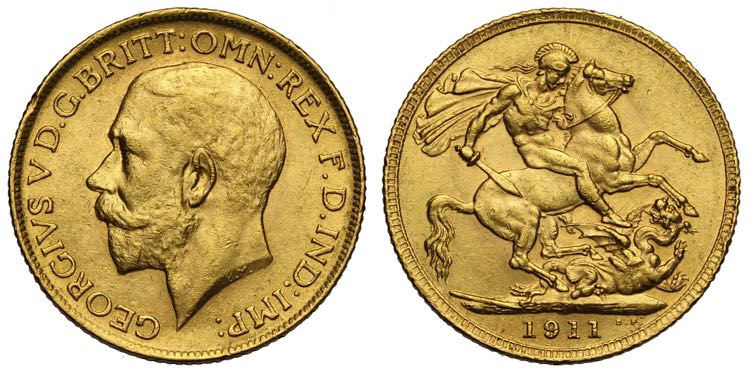 Great Britain, George V, Sovereign ... 