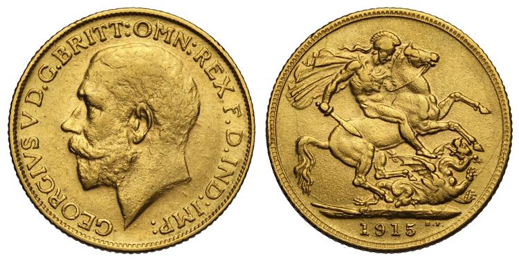 Great Britain, George V, Sovereign ... 