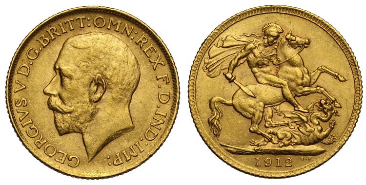 Great Britain, George V, Sovereign ... 