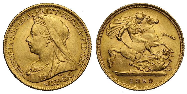 Great Britain, Victoria, Half ... 