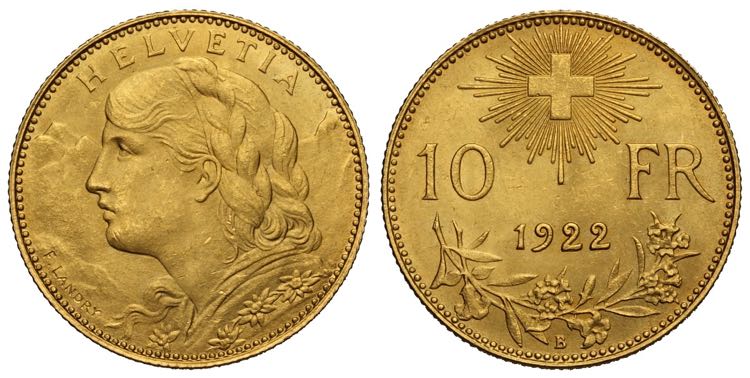 Switzerland, Confederation, 10 ... 