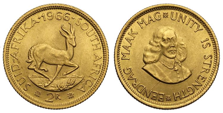 South Africa, Republic, 2 Rand ... 