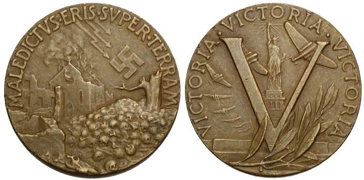 Medaglia a ricordo della vittoria ... 