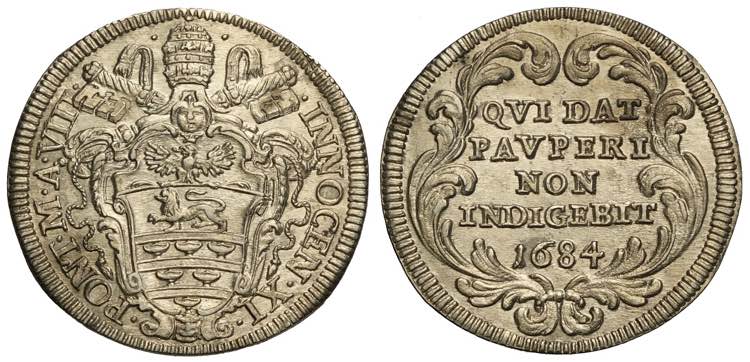 Roma, Innocenzo XI, Giulio 1684 ... 