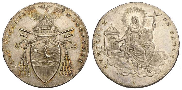 Roma, Sede Vacante 1829, Mezzo ... 