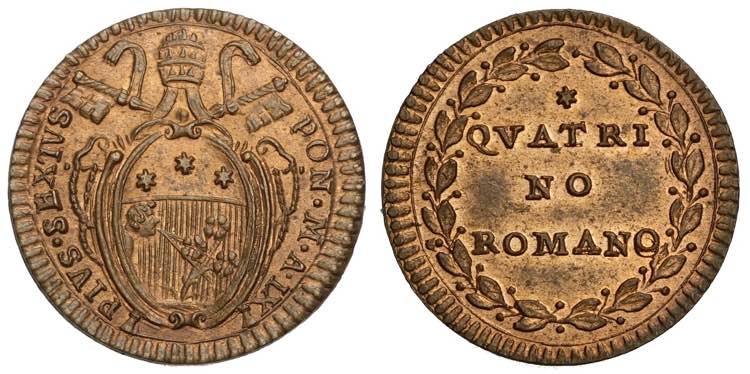 Roma, Pio VI (1775-1799), ... 