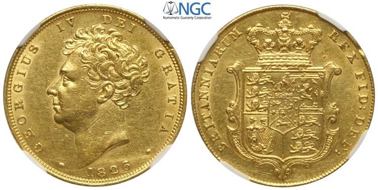 Great Britain, George IV, ... 