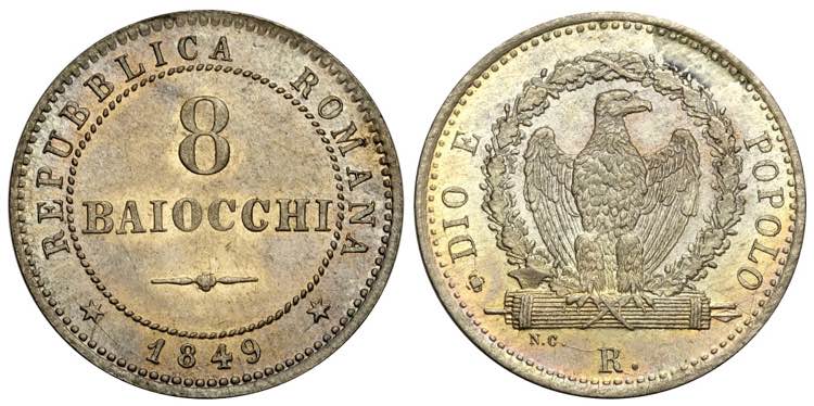 Roma, Seconda Repubblica Romana, 8 ... 