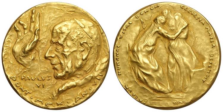 Paolo VI, Medaglia Anno VII, opus ... 