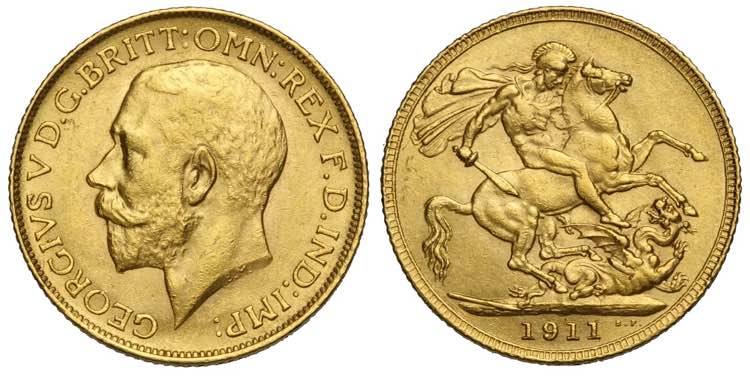 Great Britain, George V, Sovereign ... 