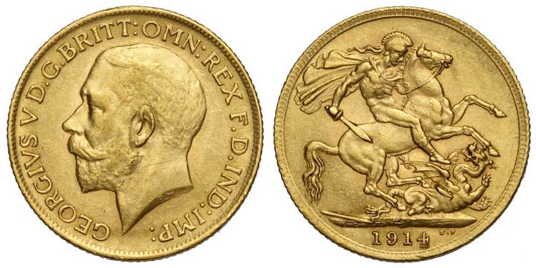 Great Britain, George V, Sovereign ... 