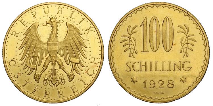 Austria, Republic, 100 Schilling ... 