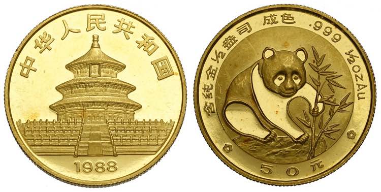 China, Peoples Republic, Gold ... 