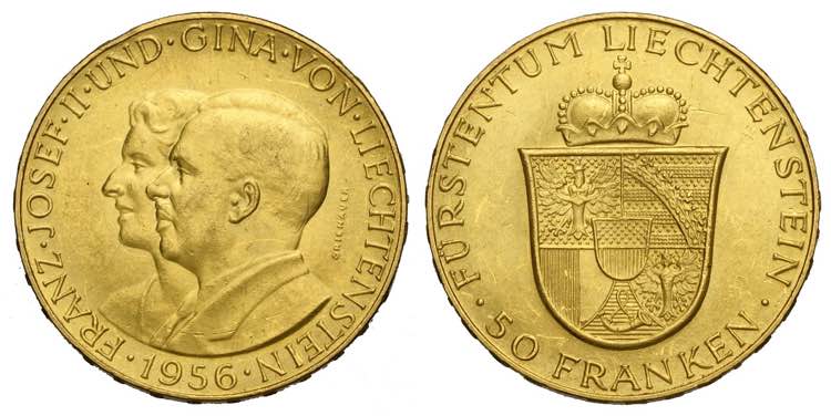 Liechtenstein, Franz Joseph II, 50 ... 