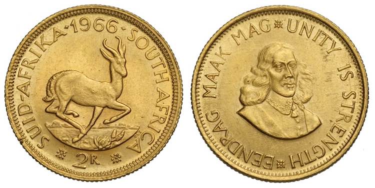 South Africa, Republic, 2 Rand ... 