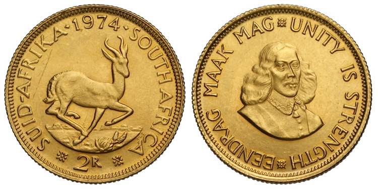 South Africa, Republic, 2 Rand ... 