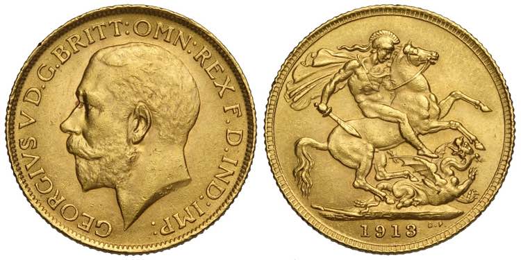 Great Britain, George V, Sovereign ... 