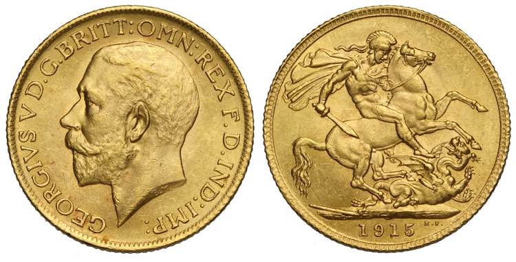 Great Britain, George V, Sovereign ... 