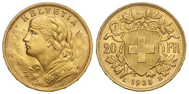 Switzerland, Confederation, 20 ... 