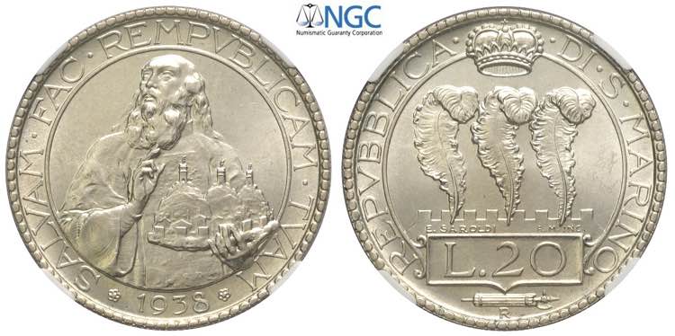 San Marino, Vecchia Monetazione, ... 