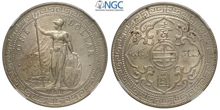 Great Britain, Edward VII, Dollar ... 