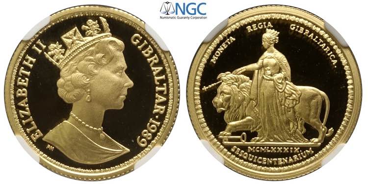 Gibraltar, British Colony, ... 