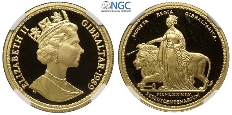 Gibraltar, British Colony, ... 