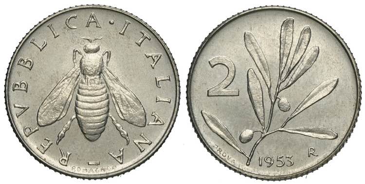 Repubblica Italiana, Monetazione ... 