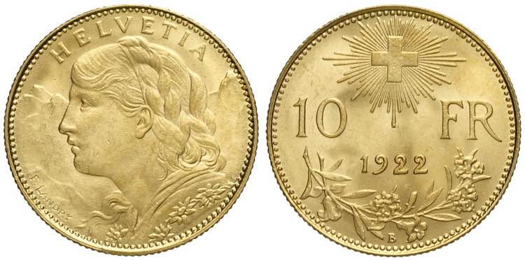 Switzerland, Confederation, 10 ... 