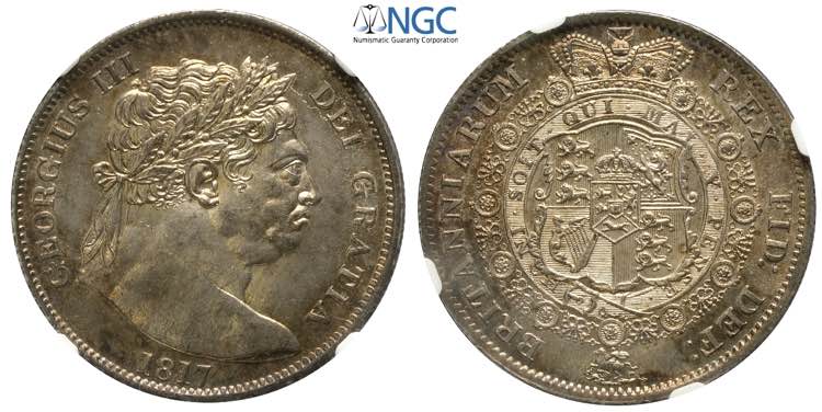 Great Britain, George III, 1/2 ... 