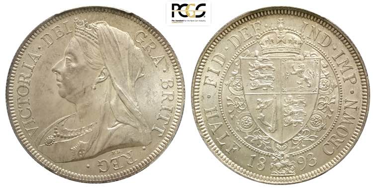 Great Britain, Victoria, 1/2 Crown ... 