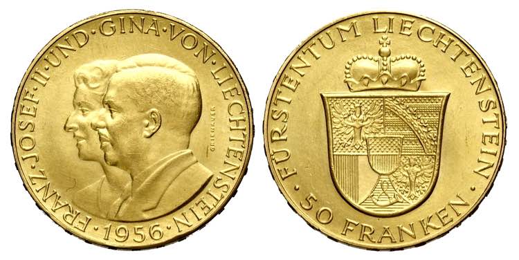 Liechtenstein, Franz Joseph II, 50 ... 