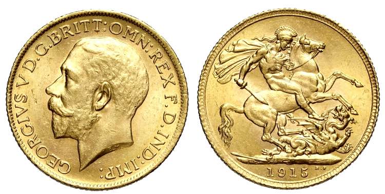 Great Britain, George V, Sovereign ... 